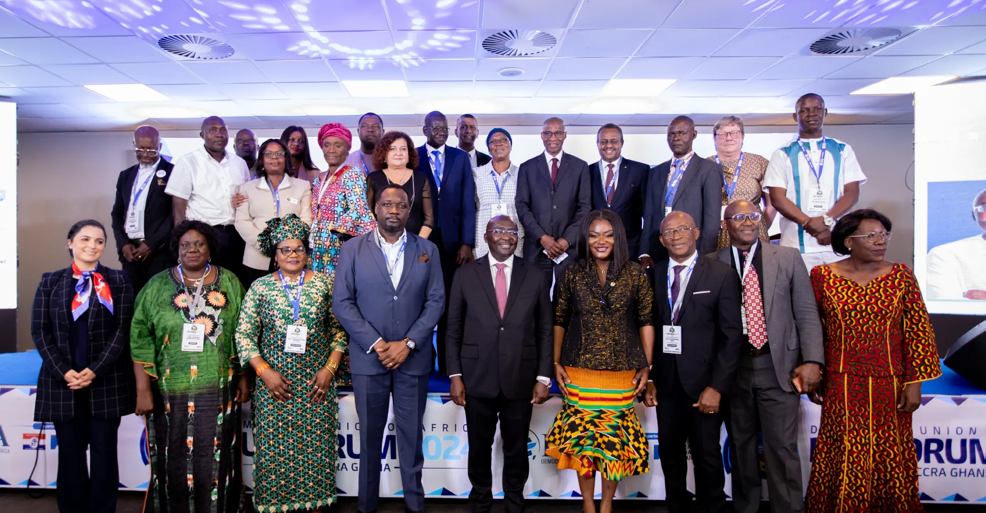 Image of African leaders in a meeting